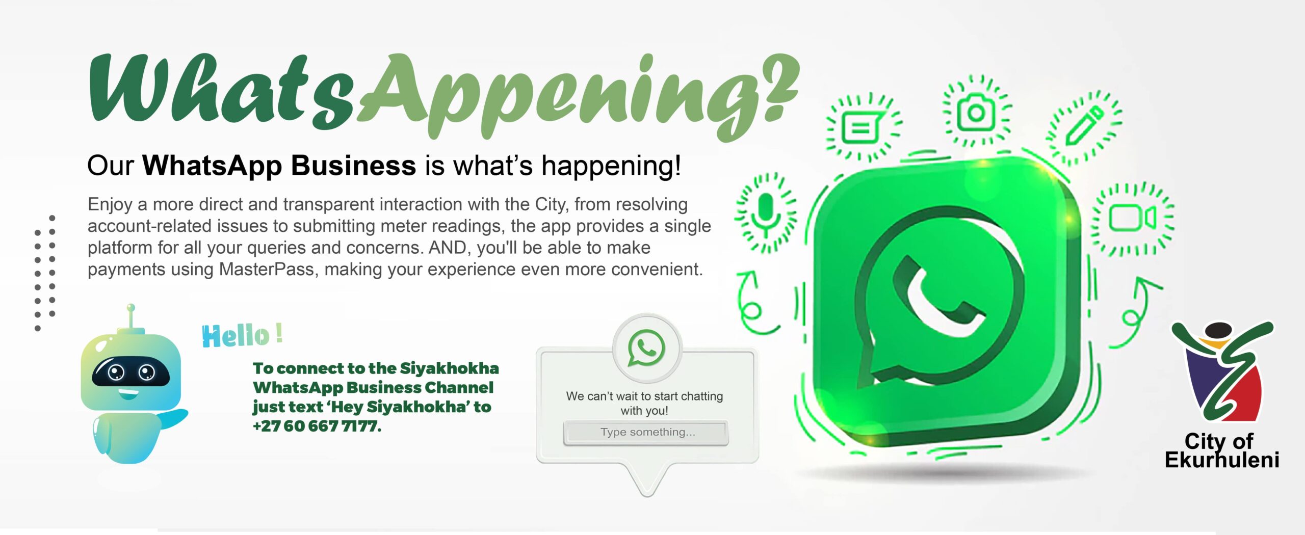 OVER 6 000 RESIDENTS ASSISTED THROUGH THE CITY’S NEW WHATSAPP LINE ...